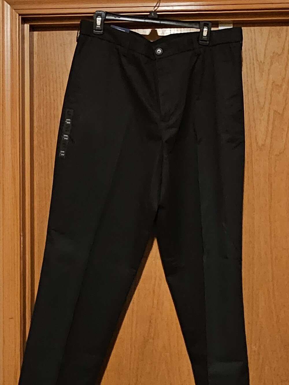 Croft & Barrow Black Men's Dress Pants - Straight Leg Size 36/34